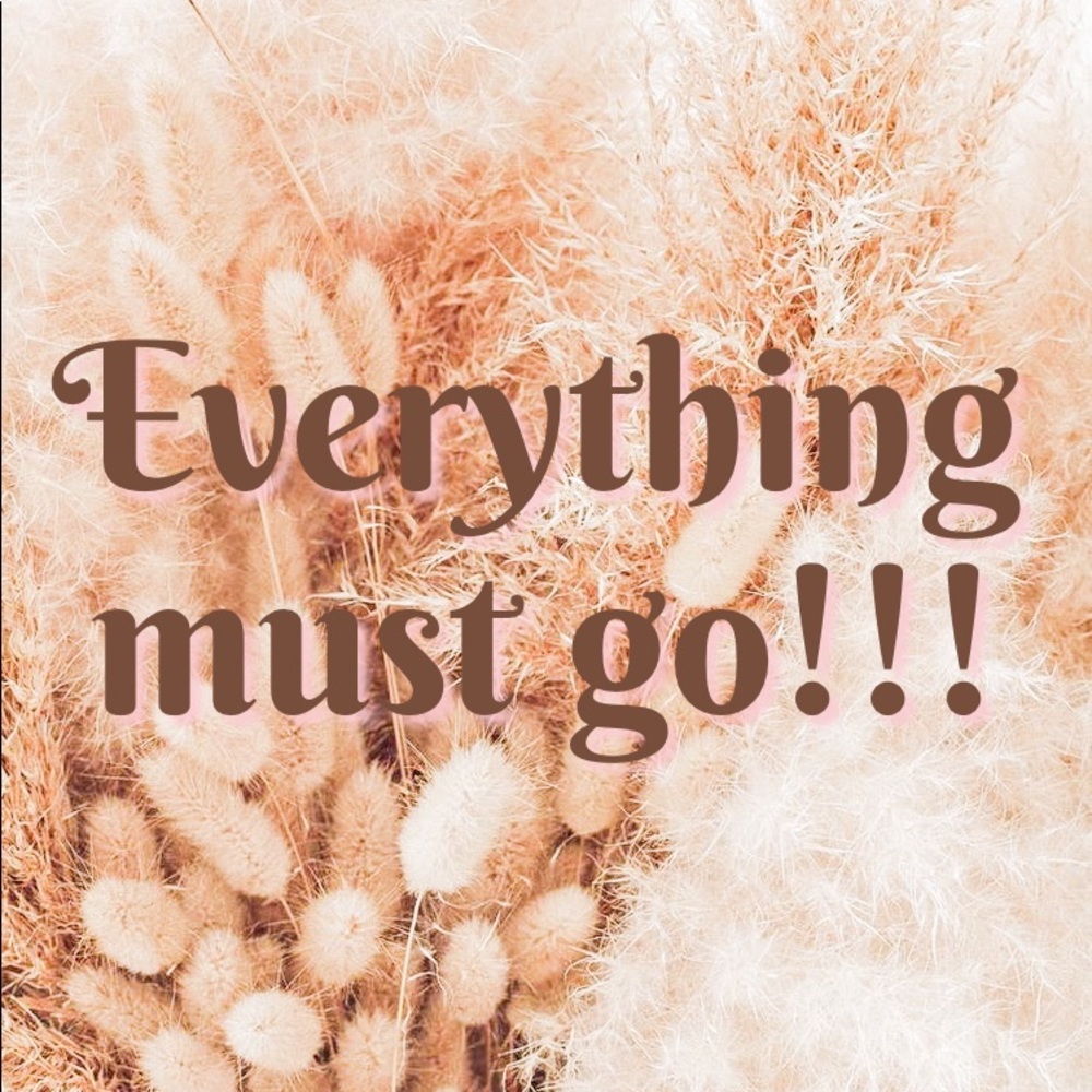 Everything Must Go!!!